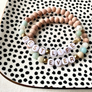 Best Life Ever Bracelet Set, jw gifts, jw baptism gifts, jw pioneer gift, pioneer school gift, SKE gifts, LCD gift, gifts for pioneers