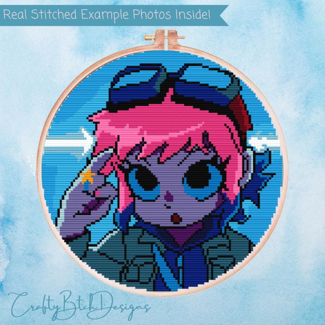 Ramona Flowers Cross Stitch Pattern - Instant Download - Scott