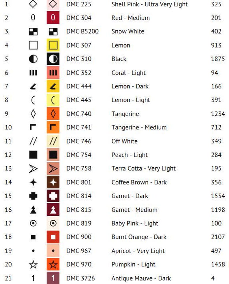 Demon Slayer Rengoku Cross Stitch Pattern - Instant Download - Flame ...