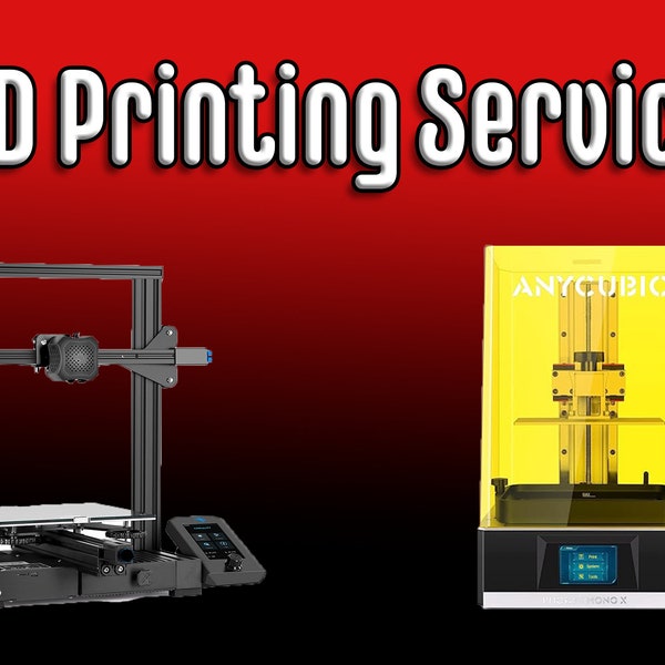 3D Printing service - PLA & Resin - For Miniatures, Models or Prototyping