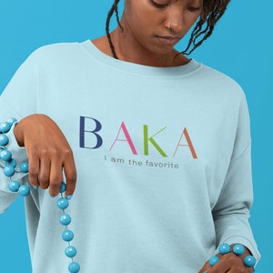 Baka Heavy Blend Crewneck Sweatshirt: Gift for Grandmother, Celebrating Slavic Heritage, Culture, History, Idendity