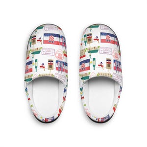 Cómodas pantuflas croatas para mujer: franela suave, suela antideslizante, compatibles con plantillas ortopédicas personalizadas, regalo perfecto para novia croata