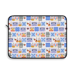 Azulejo Tile Laptop Sleeve: Portugal Inspired MacBook Pro Protector