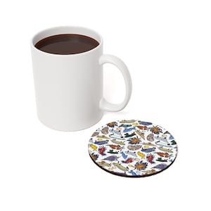 Nudibranch Coasters: Vibrant and Unique Accessories for Divers, Sea Lovers and Underwater Explorers