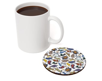 Nudibranch Coasters: Vibrant and Unique Accessories for Divers, Sea Lovers and Underwater Explorers