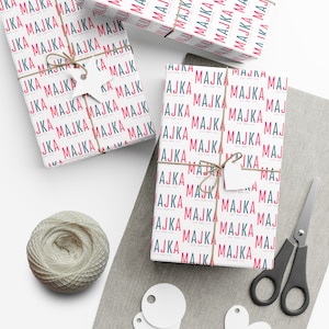 Majka Wrapping Paper: Celebrate Motherhood with Style and Elegance, Slavic Language, Heritage, Gift for Mothers