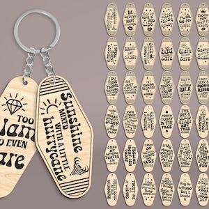 Bundle Sarcasm Motel Keychain SVG ,Sarcasm motel keychain Svg,Funny Motel Keychain Svg, Retro Hotel Keychain Svg, Sarcasm Svg,Glowforge File