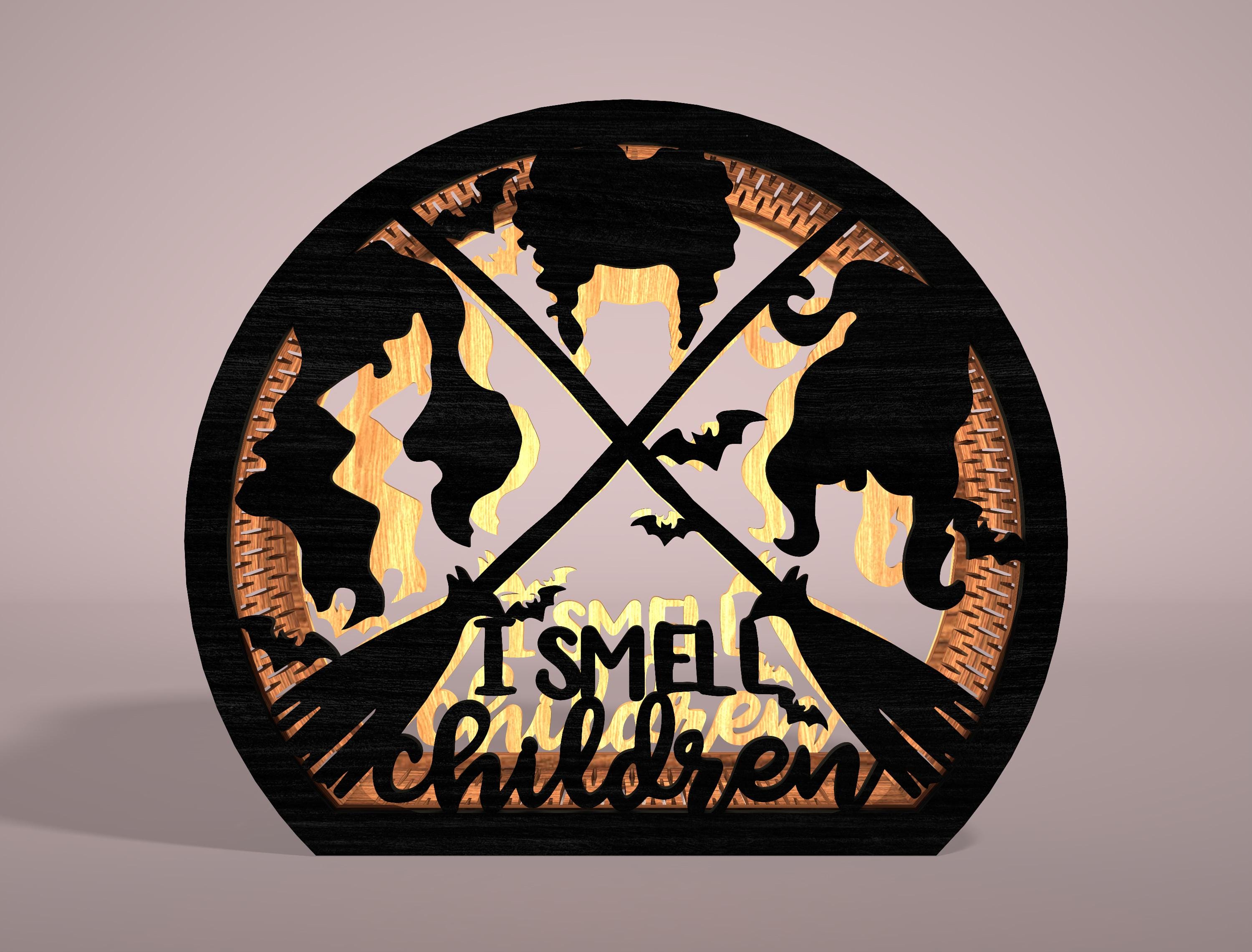 Hocus Pocus SVG Bundle, Halloween Witch Laser Cut File, Layered Sign ...