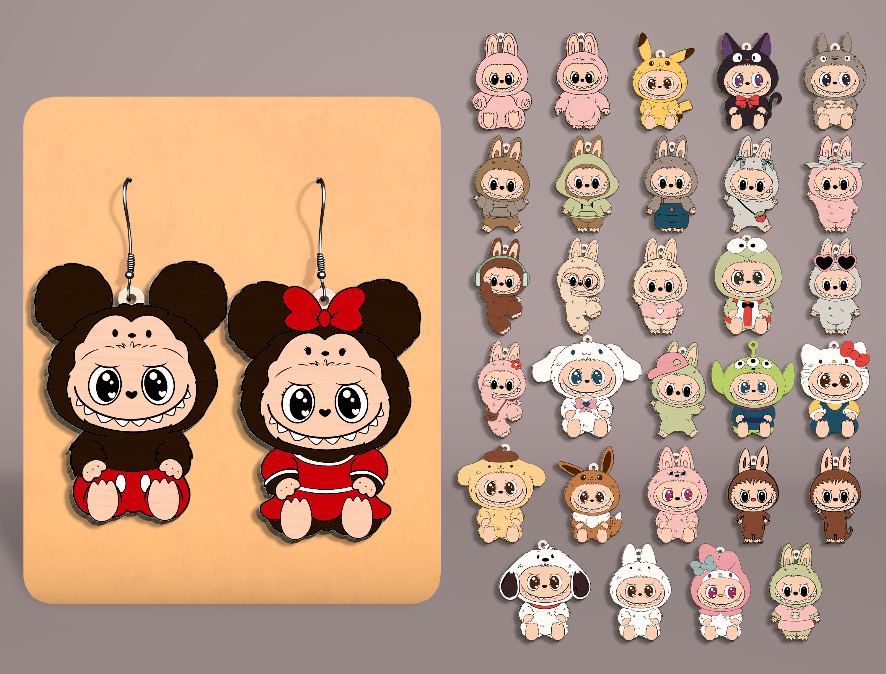 Labubu Laser Files - Etsy