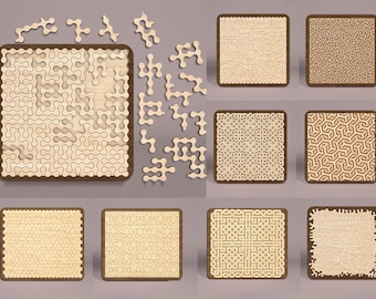 Really Hard Challenging Puzzle, Really Hard Puzzle Svg, Challenging Wood Puzzle Svg, Jigsaw Puzzle Svg, Laser Cut Wooden puzzle