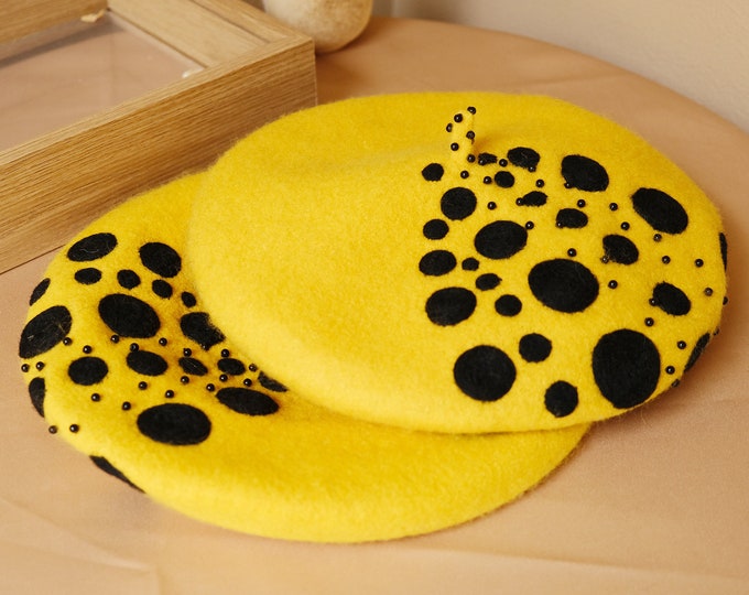 POLKA DOT BERET