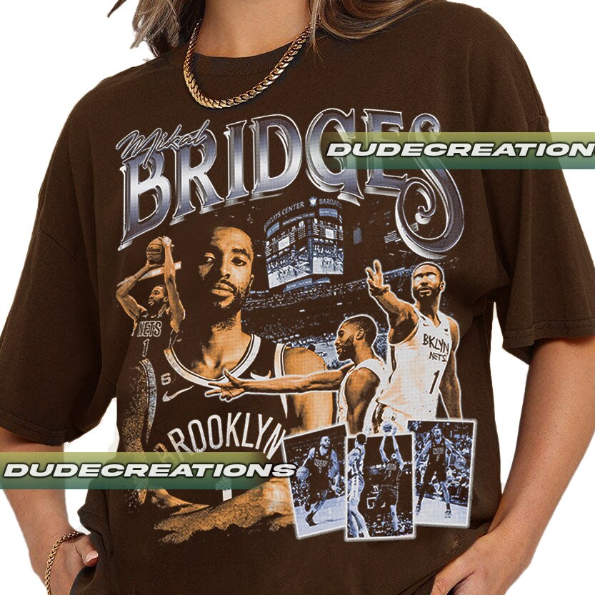 Mikal Bridges 1 Brooklyn Nets basketball player poster shirt, hoodie,  sweater, long sleeve and tank top