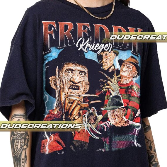 A Nightmare On Elm Steet Pose Unisex T-Shirt Freddy vs Jason Adult A Nightmare On Elm Steet Pose Unisex T-Shirt Freddy vs Jason Adult