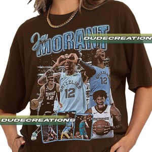 Ja Morant Vintage Shirt Basketball MVP Player NBA Player 