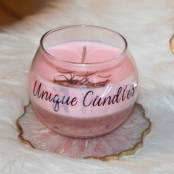 HANDMADE Rose Candle