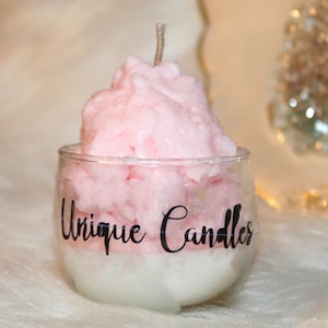 HANDMADE Ice Cream Scoop Candles, Ice Cream Candles, Dessert Candles, Food Candles, Vegan, Soy Wax Candles, Birthday Gift, Unqiue Candles