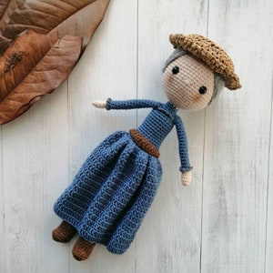 Marilla Cuthbert of Green Gables,Anne With An E,crochet doll,Birthday Gift,amigurumi doll,Christmas Gift,Marilla Cuthbert,Valentines day gif