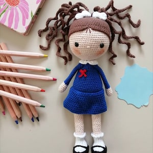 muñeca de crochet,muñeca amigurumi,muñeca de crochet para la venta,regalo de cumpleaños,muñeca amigurumi de crochet,regalo de navidad,muñeca,hecha a mano, muñeca en miniatura,juguete,muñeca