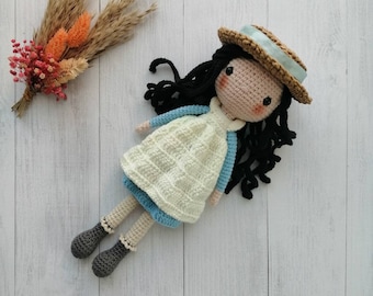Diana Barry Crochet Doll: Anne of Green Gables Inspired Gift
