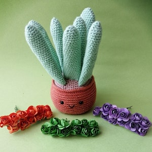 Crochet Plant, Crochet Succulent Plant, Crochet Amigurumi Plant, Crochet Succulent, Christmas gift,Birthday gift, Stuffed Plant, Plants