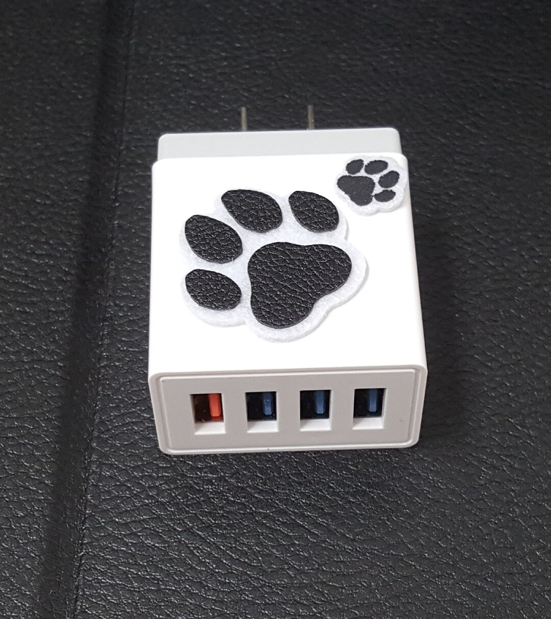 Paw Design Cell Phone Wall Charger Adapter 4 USB Charger for Etsy