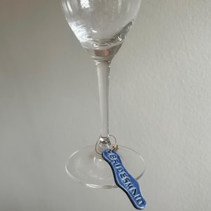 personalised wine charms