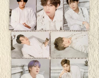 BTS Photo Card, LY The Final Version 4, JungKook V Jimin Suga J-Hope RM Jin Photo Card, Bangtan Boys Photo Cards Set, Gift For Army