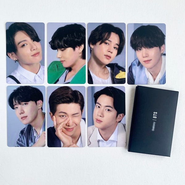 BTS Photocard, BTS Cellphone Themed Card Version 2, JungKook V Jimin Suga J-Hope RM Jin Photocard, Bangtan Boys Photocard Set, Cadeau pour l’armée