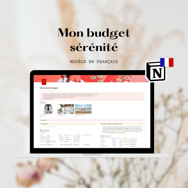 Template Notion Budget, Modèle Notion Français, Organisation des Finances Numérique, Budget Zéro