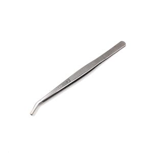 Steel Tweezers, Stainless Steel Tweezers for Glass Art, Precision Grooved Tip Tool, Lampwork Bead Shaping, Jewelry Making, DIY Craft Tool