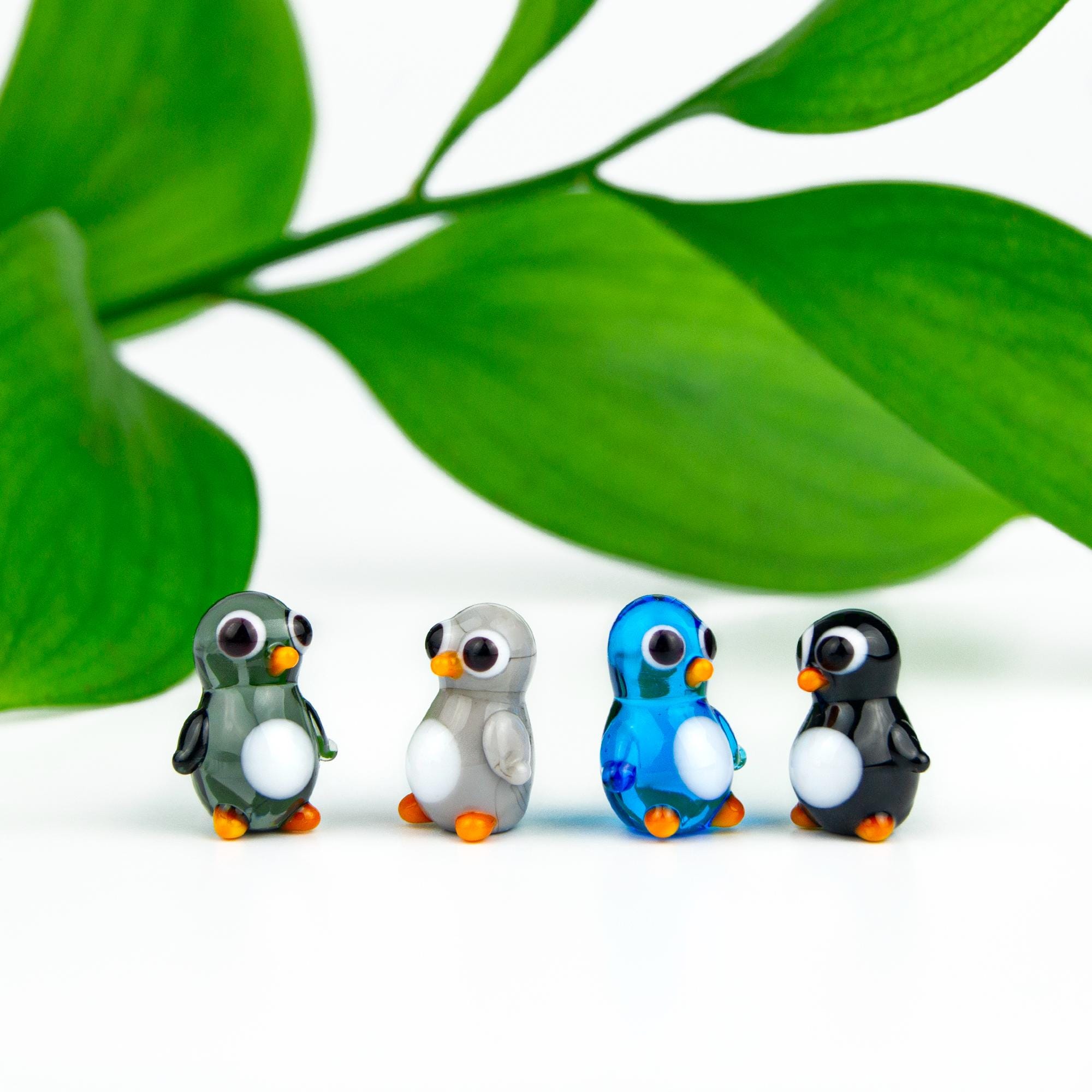 Murano glass penguin - Etsy 日本