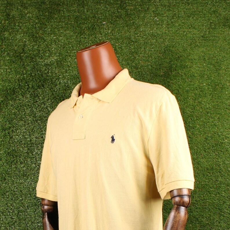 Polo Ralph Lauren Amarillo Talla XL 18/20 Niño imagen 3