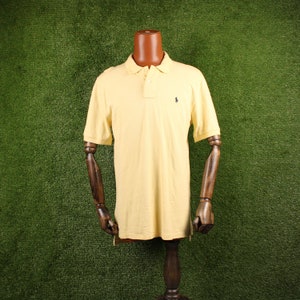 Polo Ralph Lauren Amarillo Talla XL 18/20 Niño imagen 1