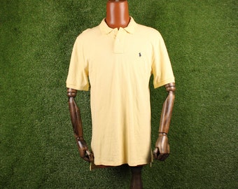 Polo Ralph Lauren Gialla Taglia XL (18/20) Ragazzi