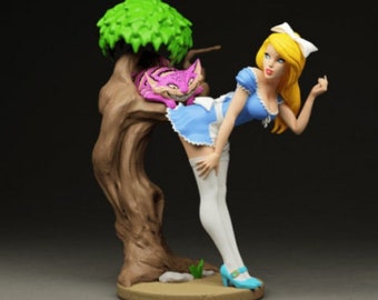 3d Alice Sexy Figure - Etsy
