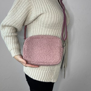 Pink handbag for women, handbag with leather strap, high-quality clutch, crossbody bag, shoulder bag, fashionable, summer, classy