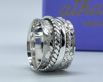 Anxiety Ring Spinner, Fidget Ring, Fidget Rings, Anti Anxiety Ring, Gift For Her, Gift For Men, Anxiety, Spinner Ring, Fidget, Spinning Ring