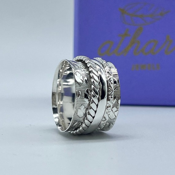 Anxiety Ring Spinner, Fidget Ring, Fidget Rings, Anti Anxiety Ring