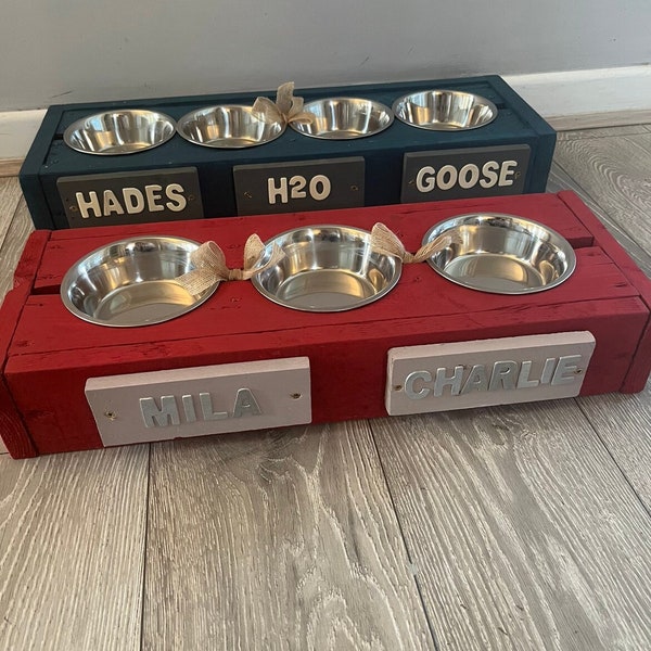 Pet Feeding Station Etsy UK