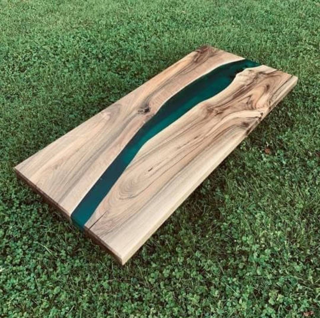 Custom Made Wooden Epoxy Table Top / Wooden Resin Epoxy Table Top
