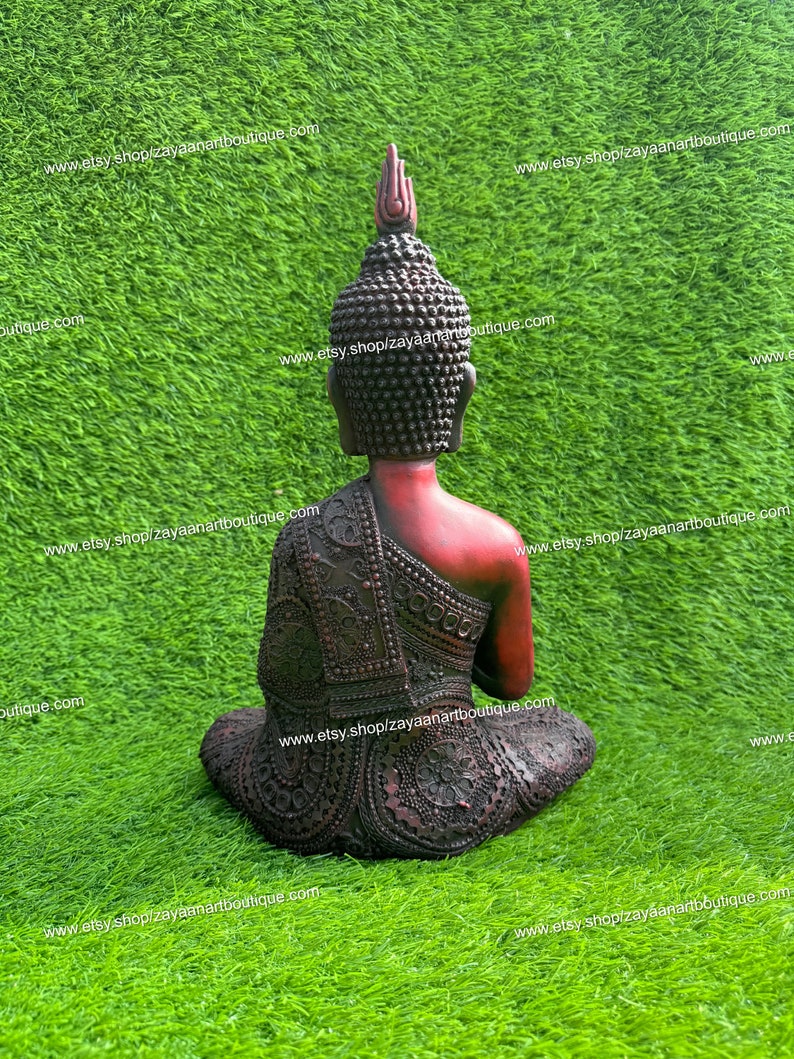 Lord Buddha Idol, 27 Cm Big Buddha Statue, Lord Buddha Idol, Resin