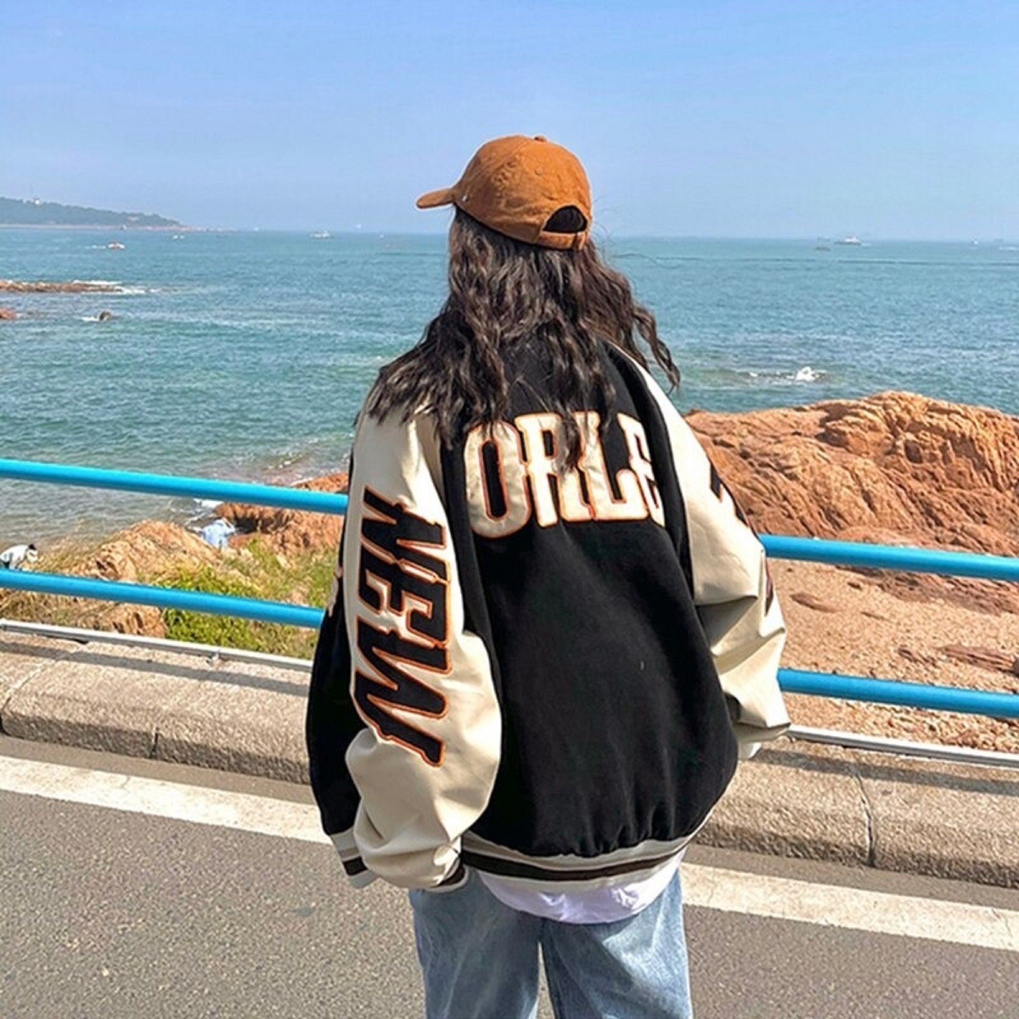 Embroidery Baseball Jacket Hip Hop Etsy