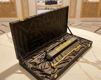 Authentic Black Kaaba Door Key Lock - Makkah Spiritual Heritage, Eid Gift