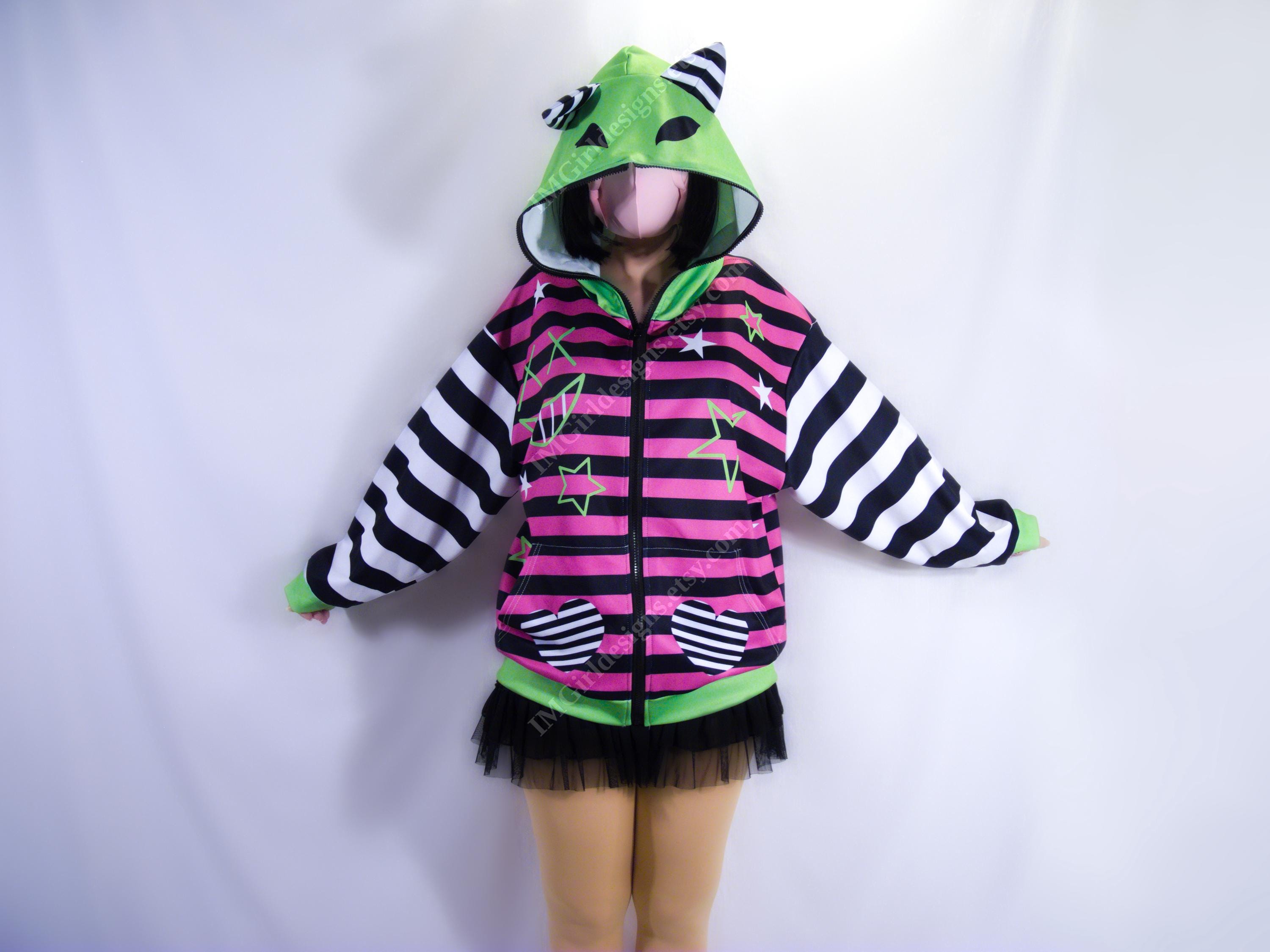 トップス IGUSA 193 SCENE QUEEN ERA SWEATSHIRT Scene Emo Hoodie - Etsy