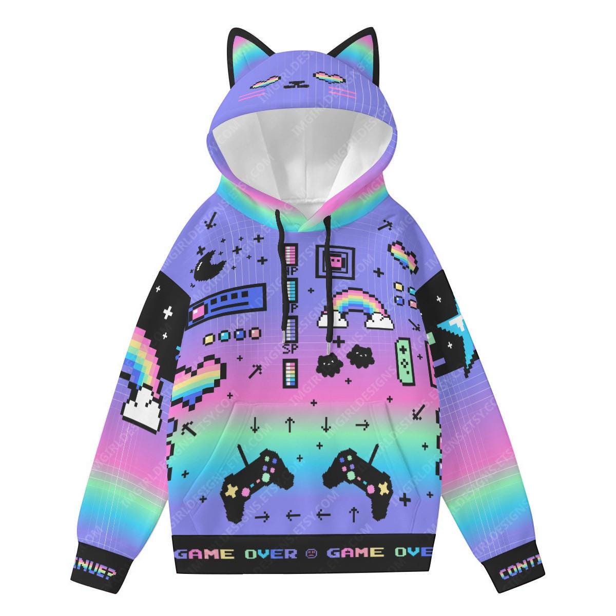 Sudaderas con Capucha de Gatos