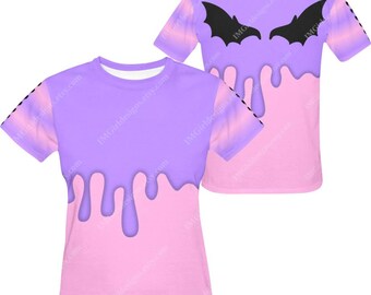 Pastel Goth Drip T-Shirt: Kawaii Harajuku Streetwear