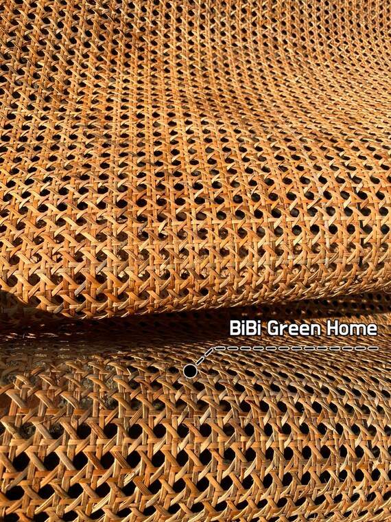 Rattan Cane Webbing Width 20'' Dark Natural Radio Rattan Cane Mesh Webbing  Roll/caning Material for Cane Furniture, Restoration and DIY -  Norway