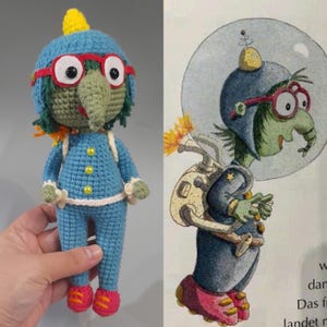 Personalized Kids Gift, Toy From Drawing, Custom Crochet Doll, Custom Amigurumi  Doll, Cartoon Character Crochet Doll, Drawing Stuffed Doll