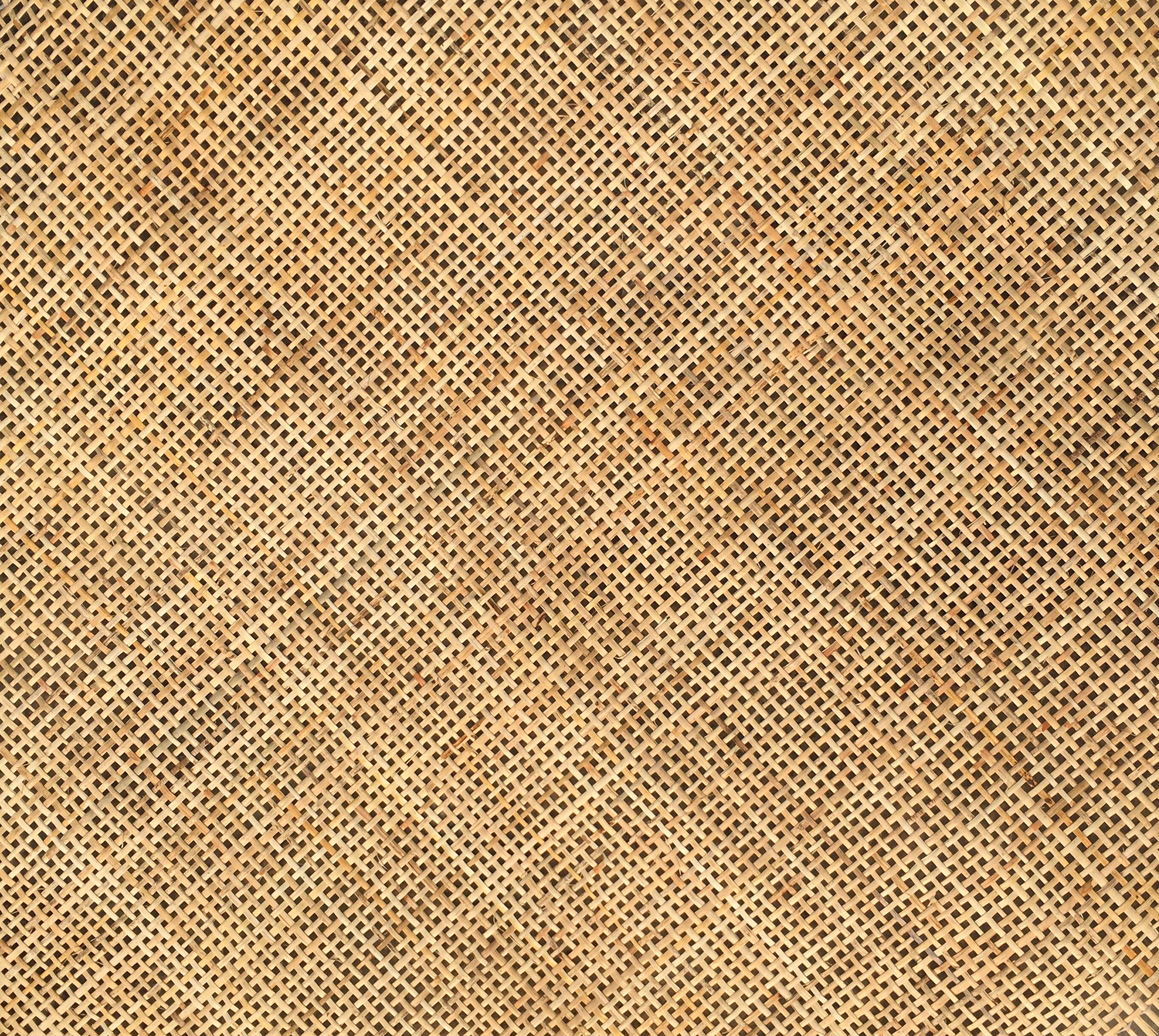 UNBLEACHED Natural Rattan Cane Webbing,pre-woven,18 Wide,open 1/2