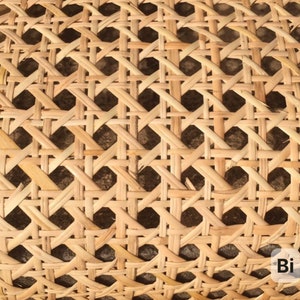 Rollo de correas de caña de ratán natural de primera calidad, tejido  hexagonal de ratán para proyectos de bricolaje, muebles de ratán. Súper  duradero y resistente. -  España